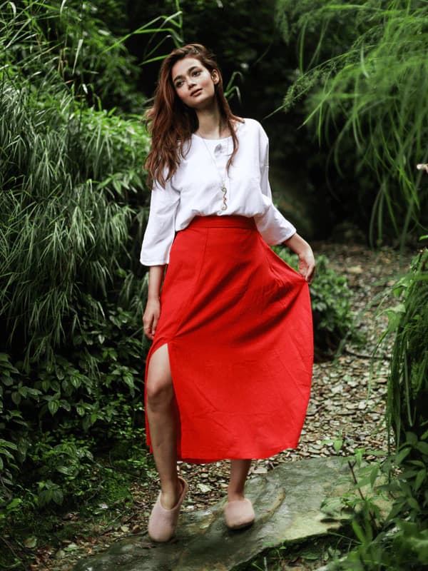 Linen skirts collection